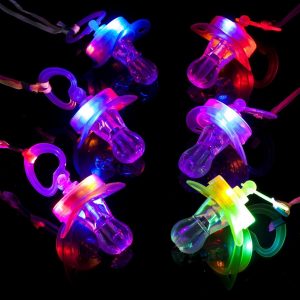 LED Novelty Light Up Pacifiers